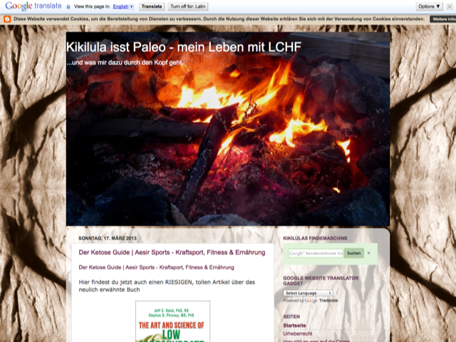Kikilula ißt Paleo – Mein Leben mit LCHF Screenshot