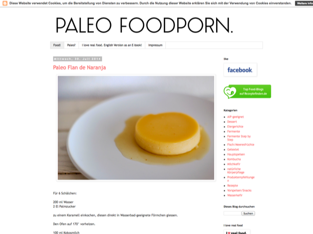 Paleo Foodporn Screenshot