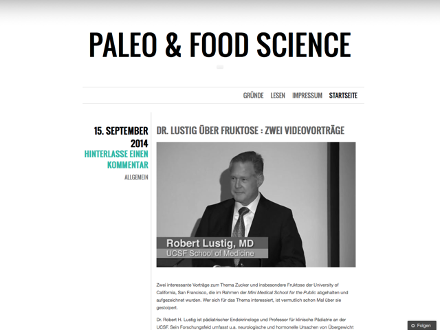 Paleo &amp; Food Science Screenshot