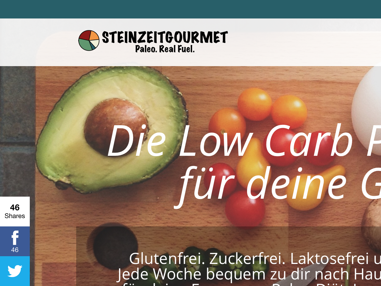 Paleo Kochboxen Screenshot