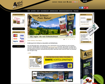 Black Bear Steinzeit-Nahrung Screenshot