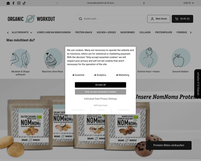 Organic Workout Screenshot