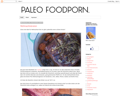 Paleo Foodporn Screenshot