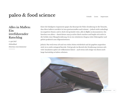 Paleo &amp; Food Science Screenshot